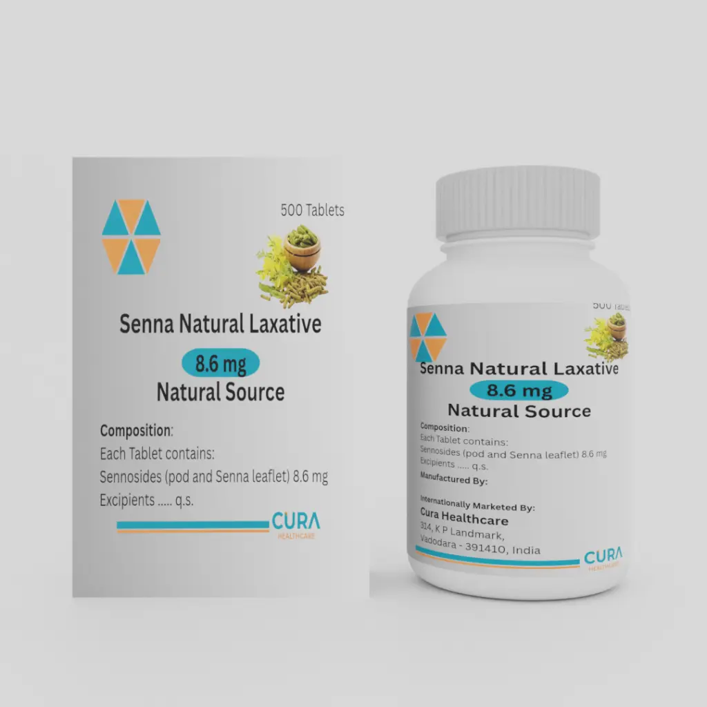 Senna Tablets 8.6 mg - 500 Tablets .webp