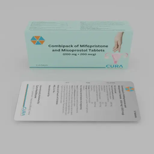 Combi Kit of Mifepristone 200 mg and Misoprostol 200 mcg Tablets