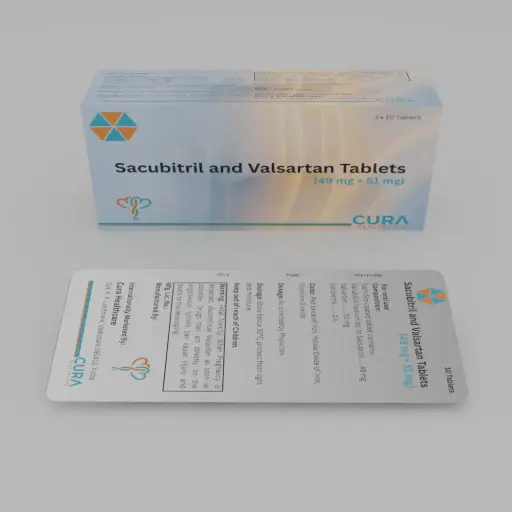 Sacubitril 49 mg & Valsartan 51 mg Tablets