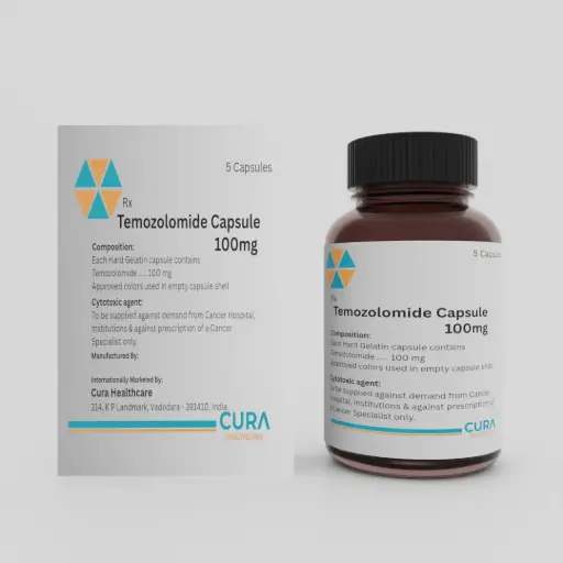 Temozolomide Capsules 100 mg